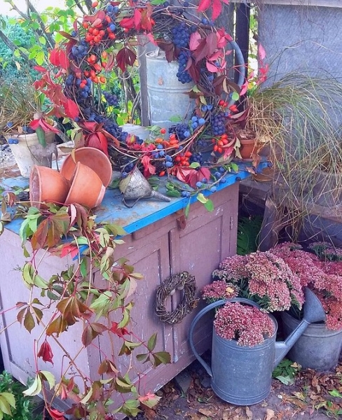 8 способов украсить сад осенью, когда все завяло и опало
